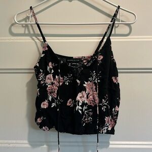 Floral crop top